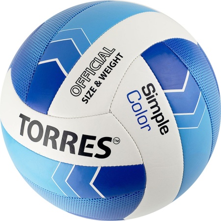Купить Мяч волейбольный Torres Simple Color любительский р.5 в Родниках 